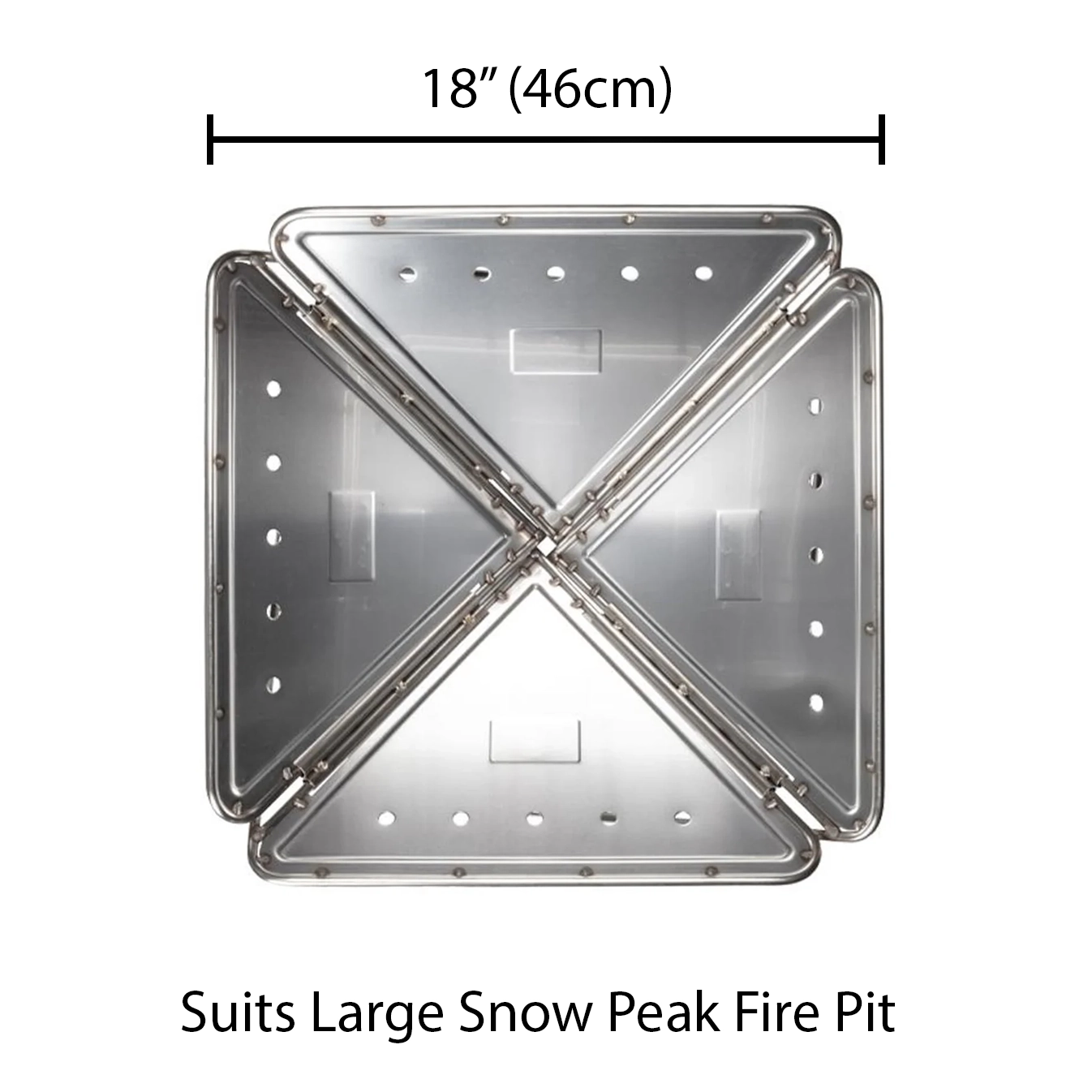 Snow Peak Half-Grill Stainless — view 4