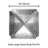 Snow Peak Half-Grill Stainless — view 4
