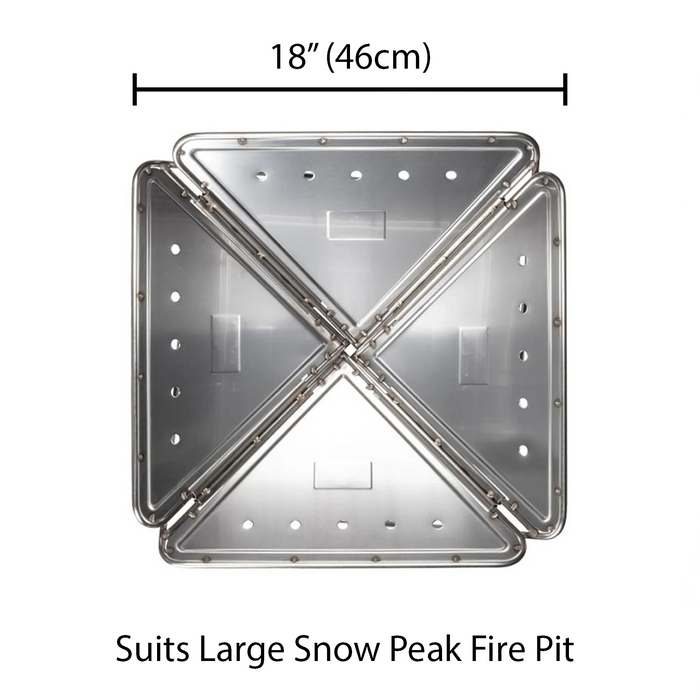 Snow Peak Half-Grill Stainless