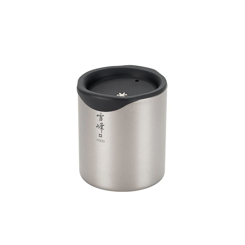 Snow Peak 300mL Silicone Lid stacking mug