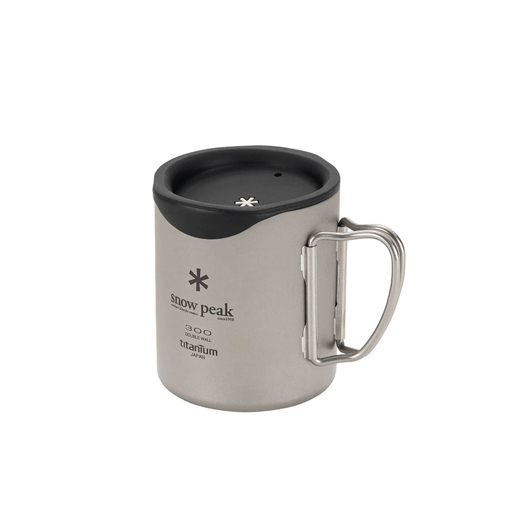Snow Peak 300mL Silicone Lid titanium double wall