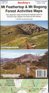Rooftop's Mt Feathertop & Mt Bogong Forest Activities Map