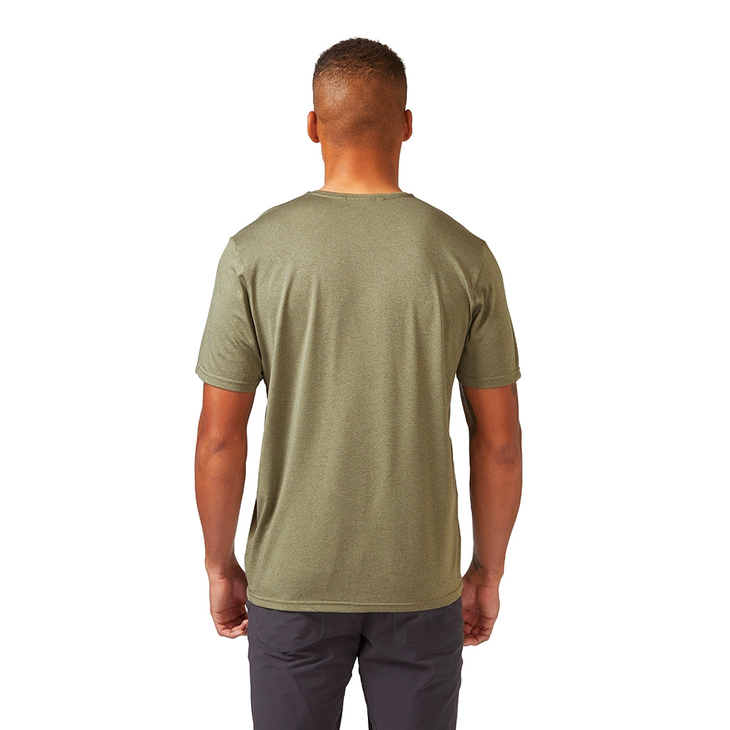 Rab Men's Force Tee - Light Khaki Back
