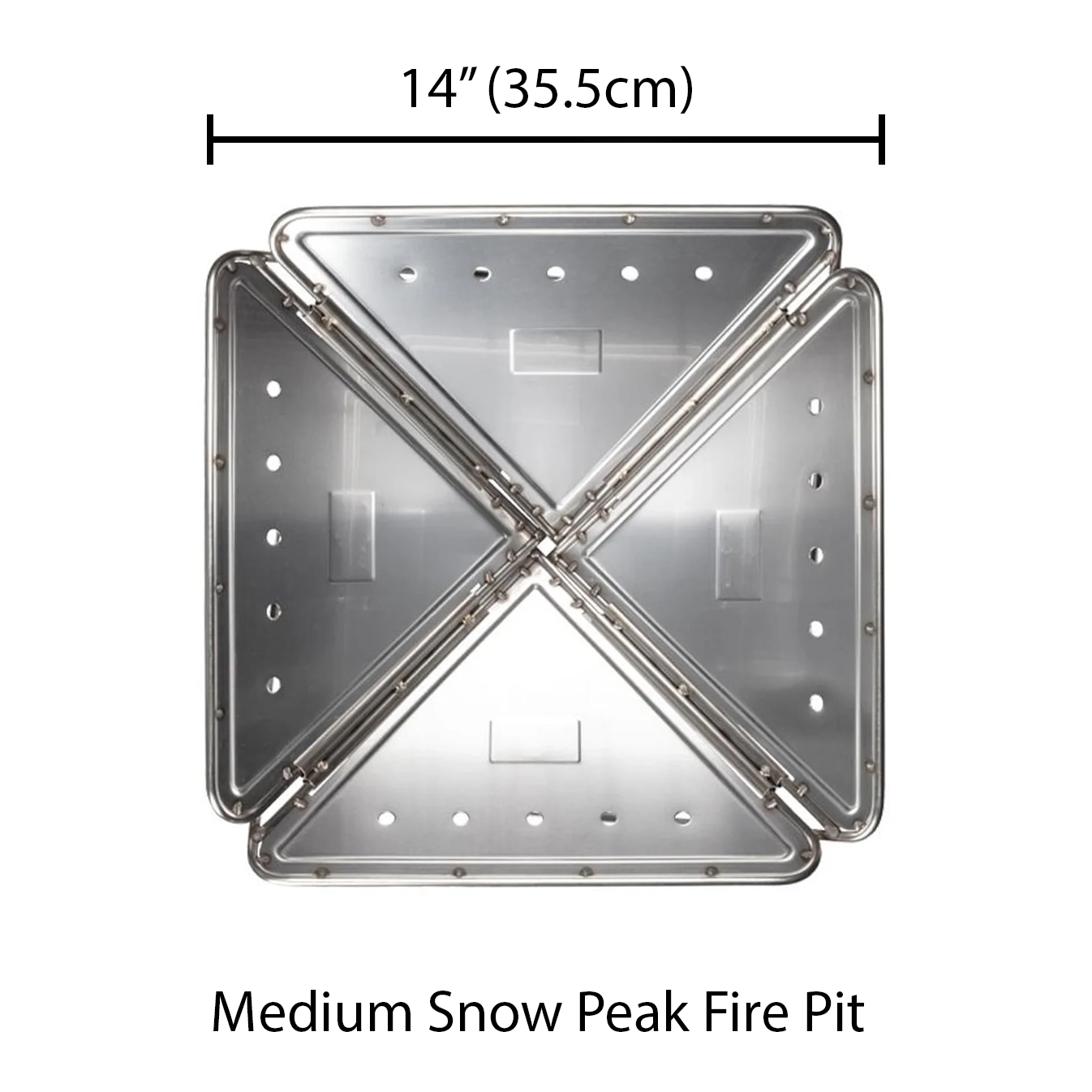 Snow Peak Pack & Carry Fireplace Grill Bridge — view 3