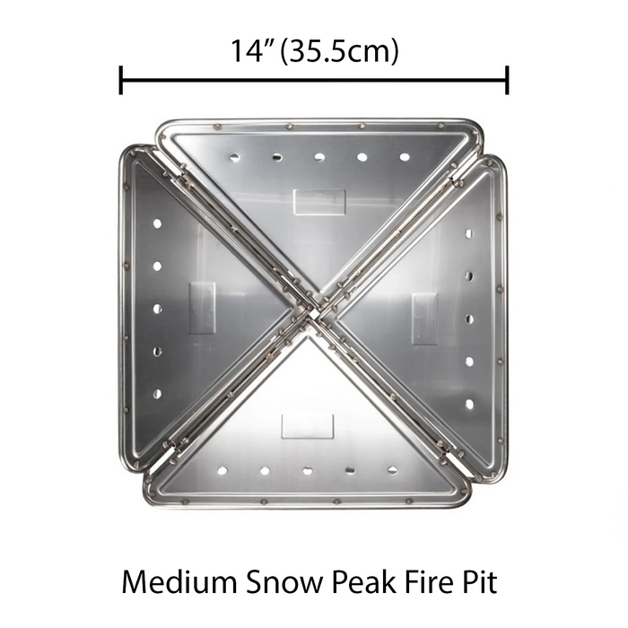 Snow Peak Pack & Carry Fireplace Grill Bridge
