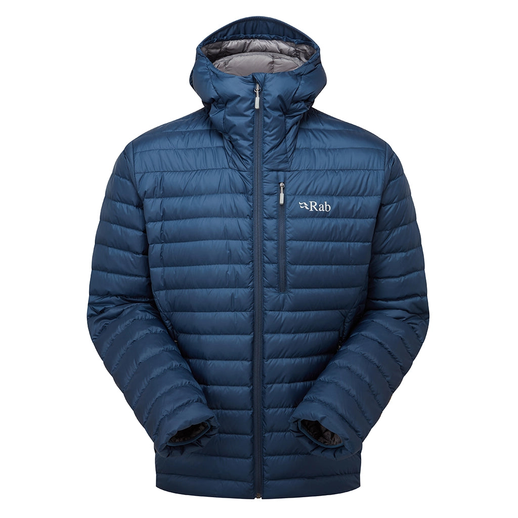 Rab Men's Microlight Alpine Down Jacket - Tempest Blue Hero