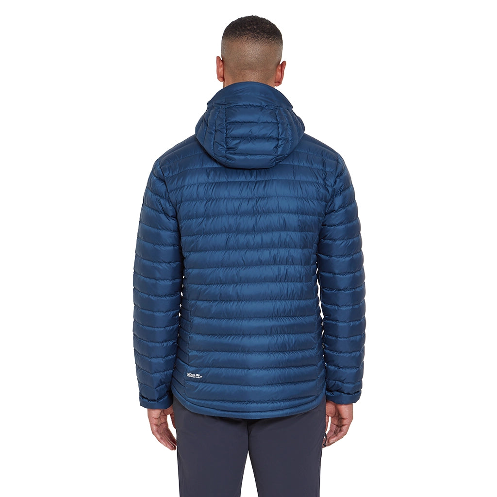 Rab Men's Microlight Alpine Down Jacket - Tempest Blue - Details 3