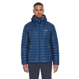 Rab Men's Microlight Alpine Down Jacket - Tempest Blue - Details 2