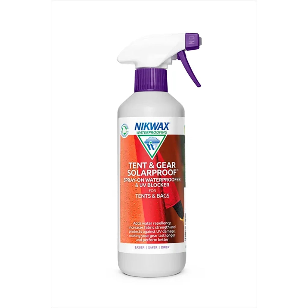 Nikwax Tent And Gear Solarproof Spray-On - Waterproofing UV Blocker 500ml
