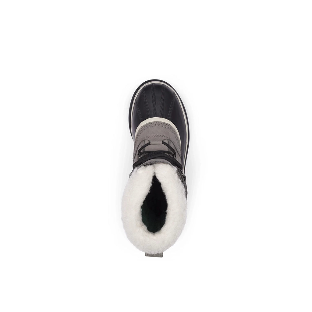 Sorel Women's Caribou Boot Black Stone Detail 5