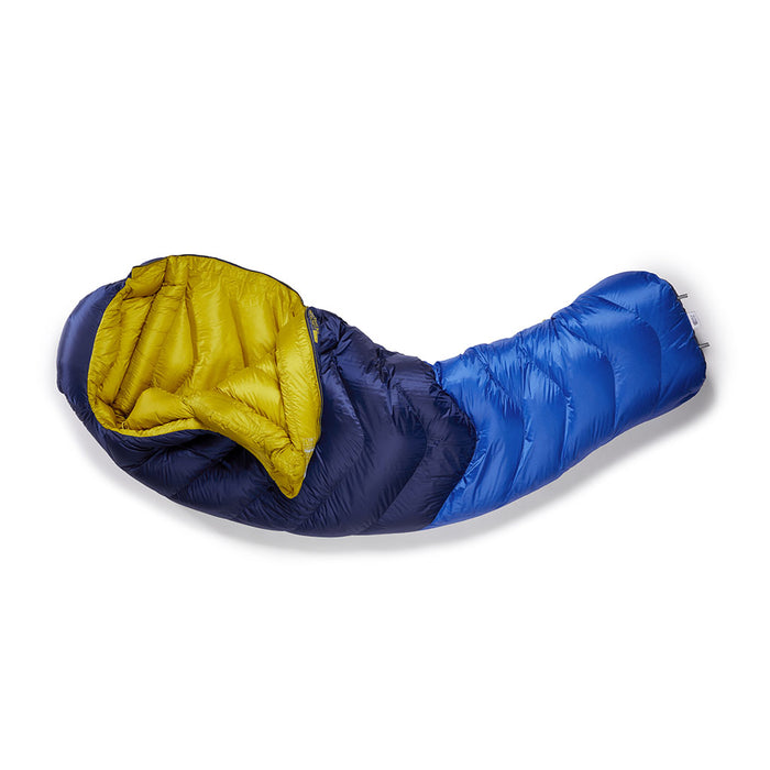 Rab Neutrino 800 Down Sleeping Bag nightfall blue side