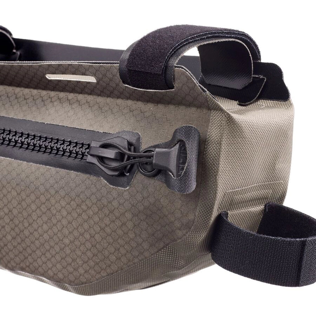 Ortlieb Top Tube Frame Pack - Dark Sand Detail 4