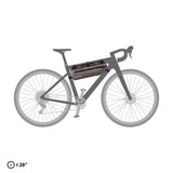 Ortlieb Top Tube Frame Pack - Dark Sand Detail 5