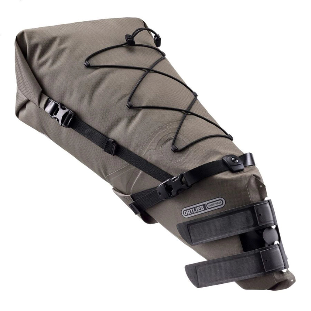 Ortlieb Waterproof Bikepacking Seat-Pack - Dark Sand Hero