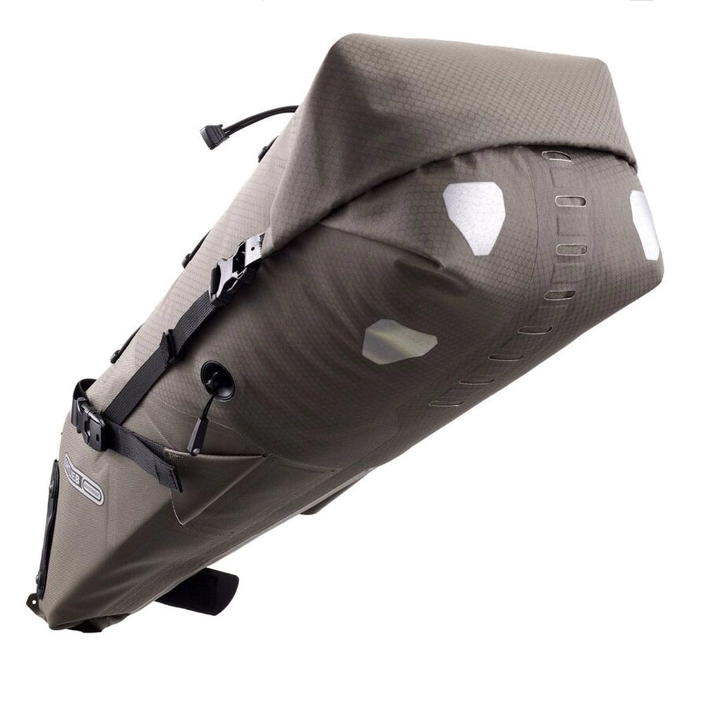 Ortlieb Waterproof Bikepacking Seat-Pack - Dark Sand Detail 2