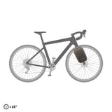 Ortlieb Waterproof Bikepacking Fork Pack 4.1 Litre - Dark Sand Detail 5