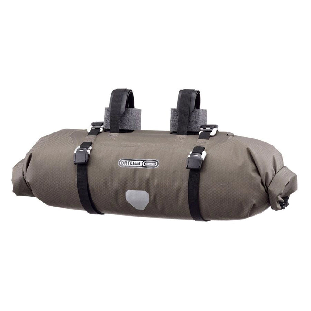 Ortlieb Waterproof Bikepacking Handlebar Pack Dark Sand Hero