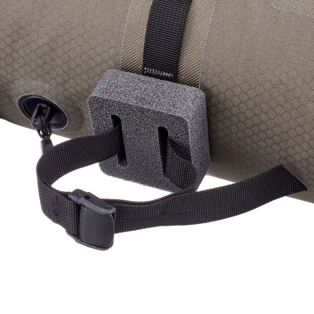 Ortlieb Waterproof Bikepacking Handlebar Pack Dark Sand Detail 3
