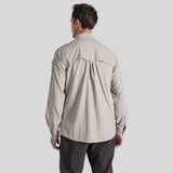 Craghoppers Men's NosiLife Adventure Long Sleeve Shirt III - Parchment — view 3