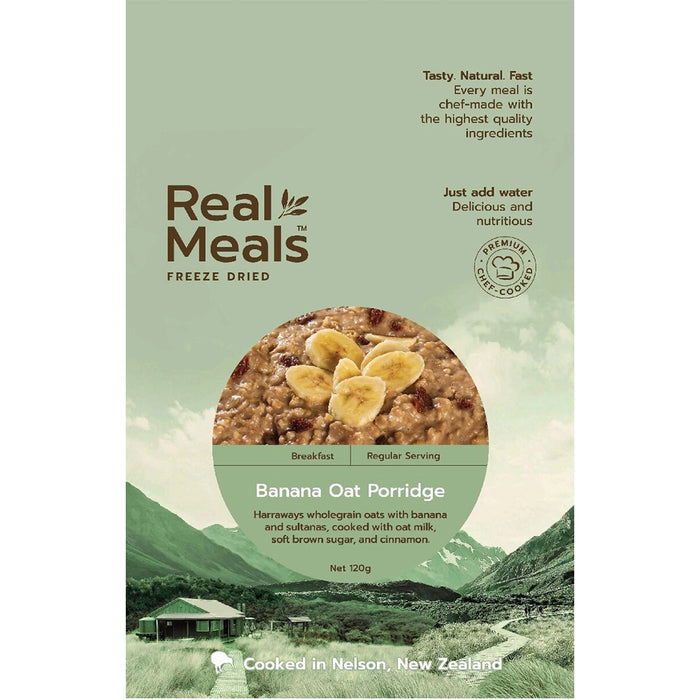 Real Meals Banana Oat Porridge 120g