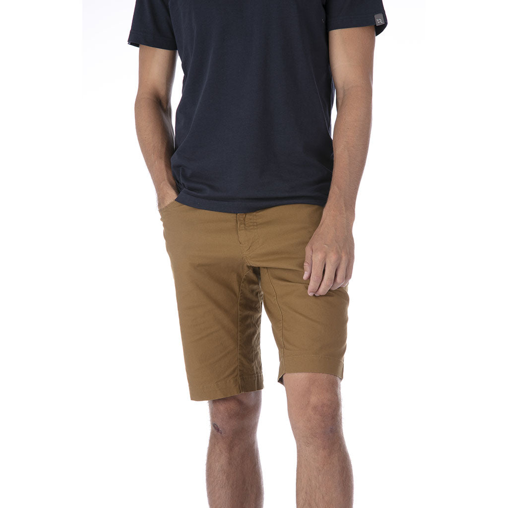 Rab Men's Radius Shorts cumin model front