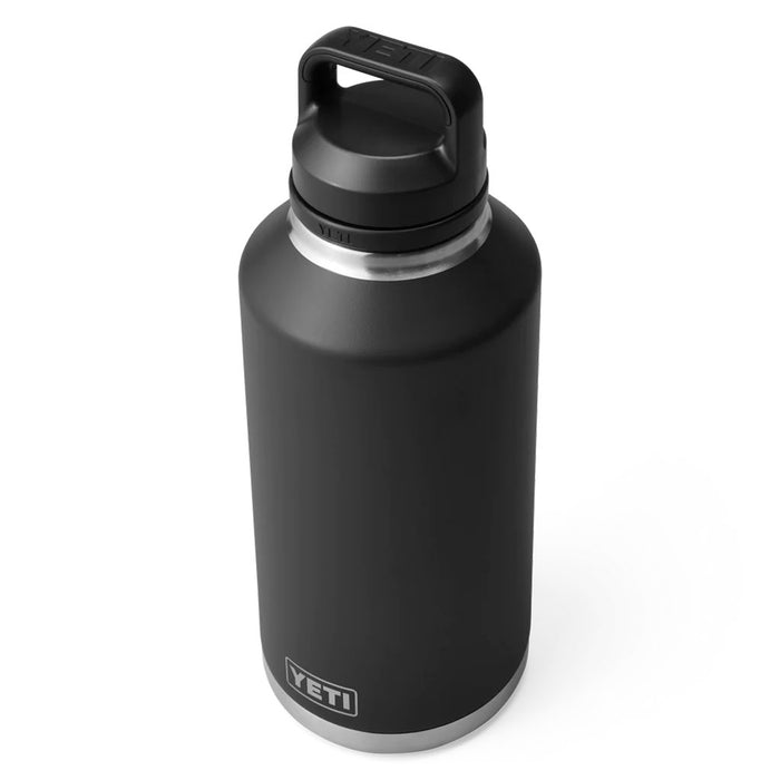Yeti Rambler Bottle with Chug Cap - 64oz (1.89L) black detail 2