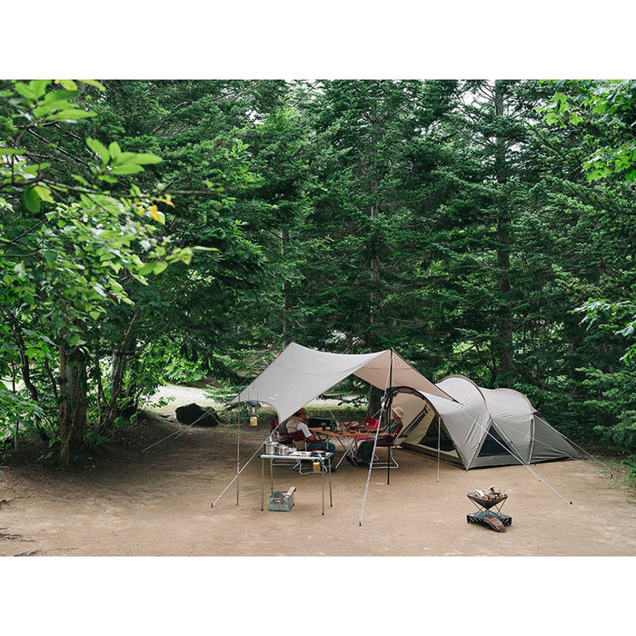 Snow Peak Landnest Tent Tarp Set - Medium lifestyle 5