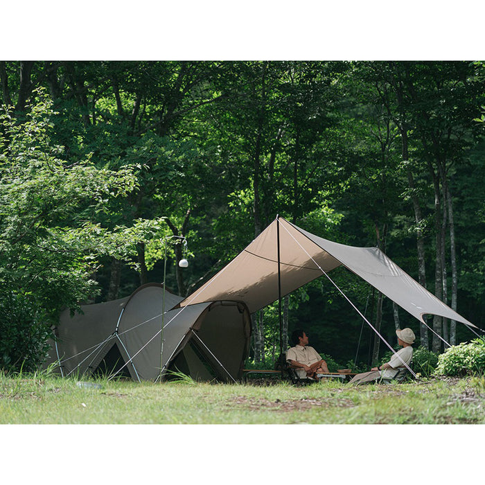 Snow Peak Landnest Tent Tarp Set - Medium lifestyle 6