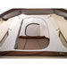 Snow Peak Landnest Tent Tarp Set - Medium inside