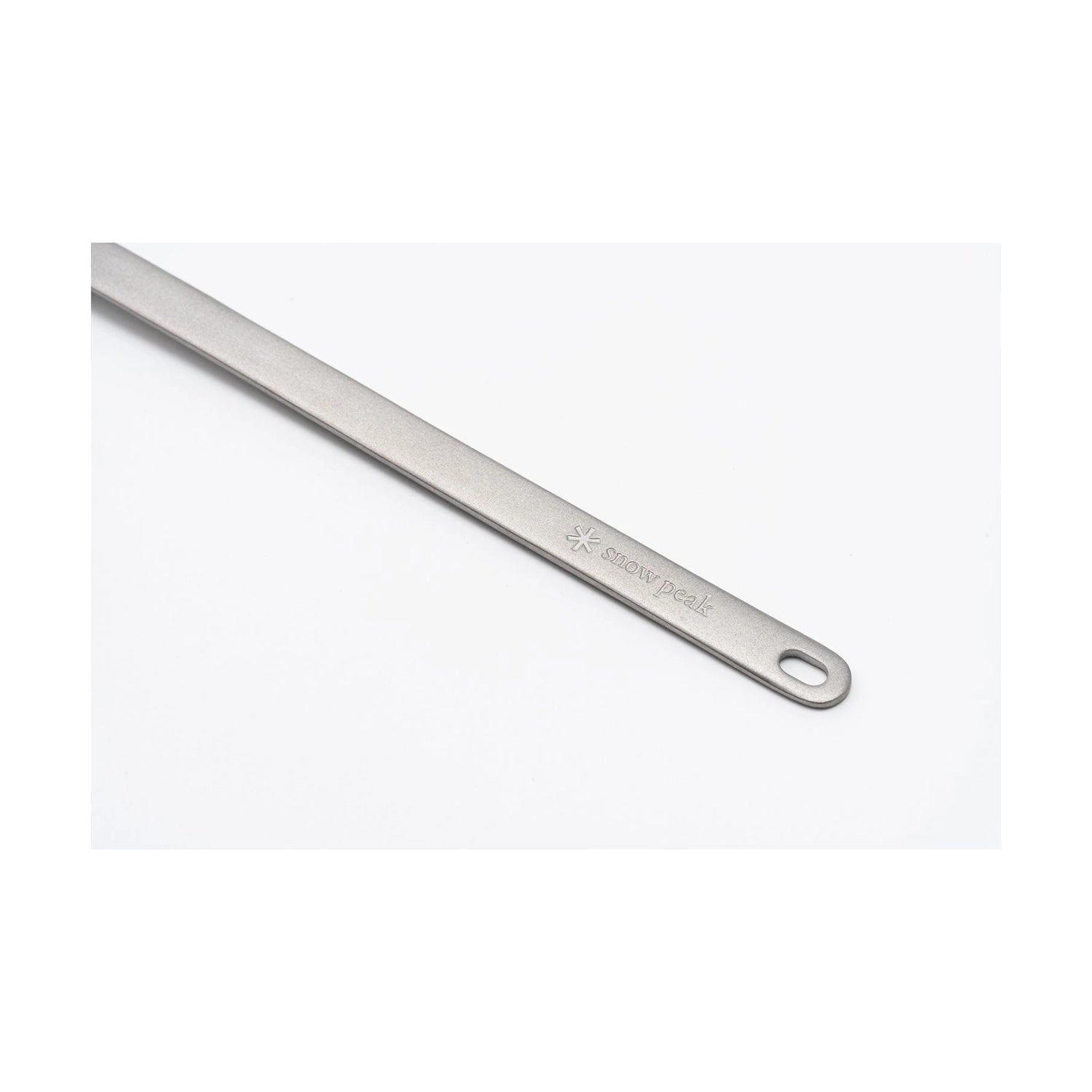 Snow Peak Recycled Titanium Long Spork — view 4