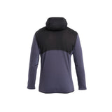 Icebreaker Men's Merino 200 RealFleece Descender Long Sleeve Zip Hoodie Black / Graphite - Details 1
