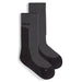 Icebreaker Women's Merino Hike+ Medium Crew Socks - Obsidian / Black Details 1