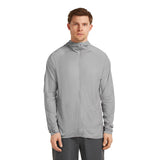 Icebreaker Men's 150 MerinoFine Ace Long Sleeve Zip Hoodie - Proto Grey — view 2