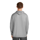 Icebreaker Men's 150 MerinoFine Ace Long Sleeve Zip Hoodie - Proto Grey — view 3