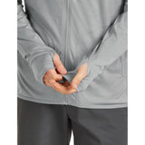Icebreaker Men's 150 MerinoFine Ace Long Sleeve Zip Hoodie - Proto Grey — view 6