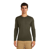 Icebreaker Men's 200 Oasis Long Sleeve Crewe - Dark Loden — view 2