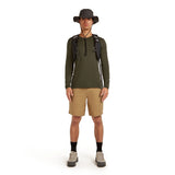 Icebreaker Men's 200 Oasis Long Sleeve Crewe - Dark Loden — view 6