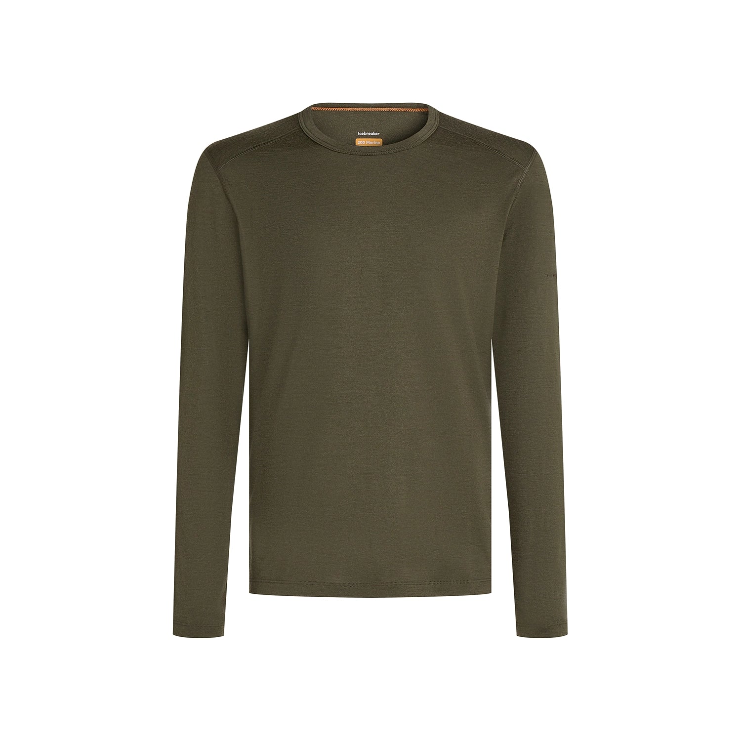 Icebreaker Men's 200 Oasis Long Sleeve Crewe - Dark Loden