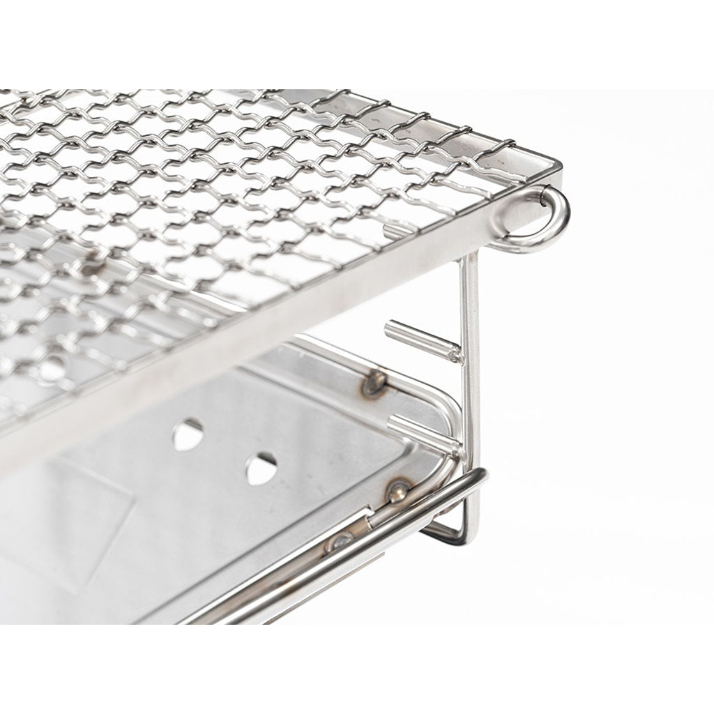 Snow Peak Pack & Carry Fireplace Grill Bridge (Small) detail 11