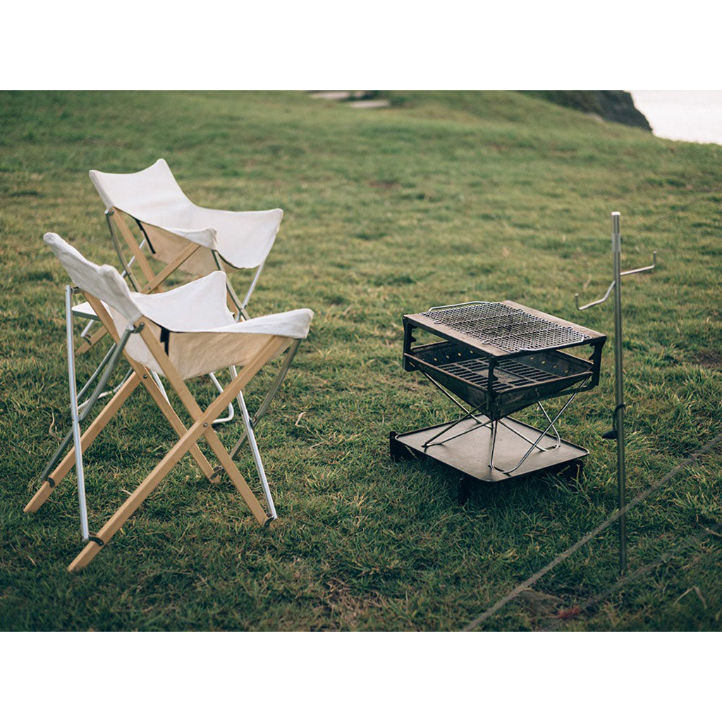 Snow Peak Pack & Carry Fireplace Grill Pro (Medium) detail 5