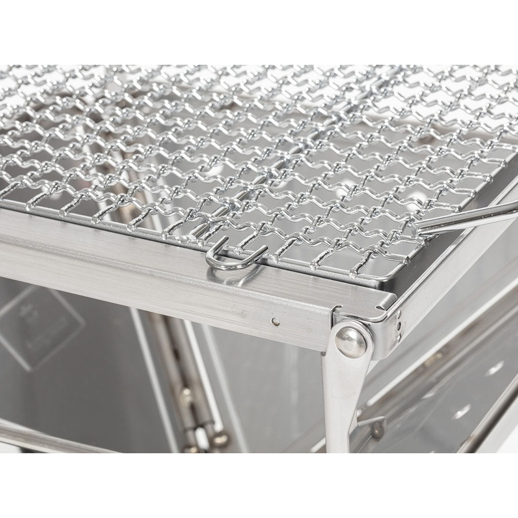 Snow Peak Pack & Carry Fireplace Grill Pro (Medium) detail 6