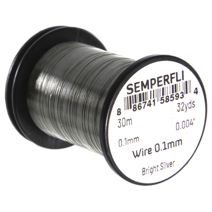 Semperfli Wire 0.1mm light silver 1