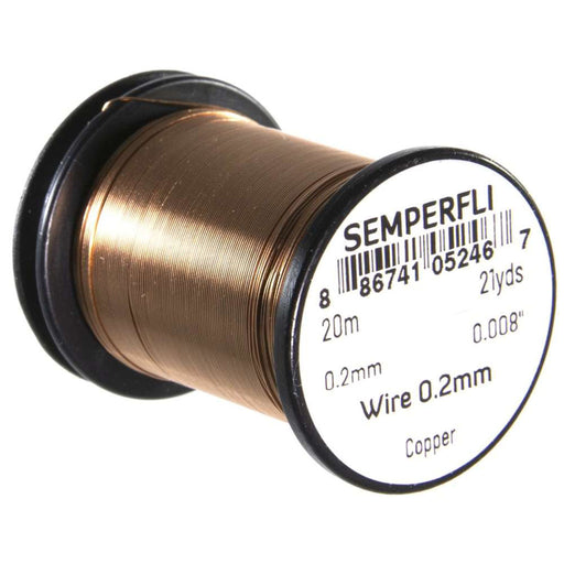 Semperfli Wire 0.2mm copper 1