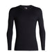 Icebreaker Men's 200 Oasis Long Sleeve Crewe - Gritstone Heather — view 7