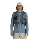 Simms Flyweight Vest smoke model front