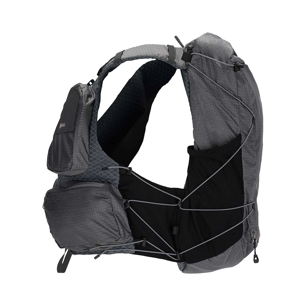 Simms Flyweight Vest Pack smoke side