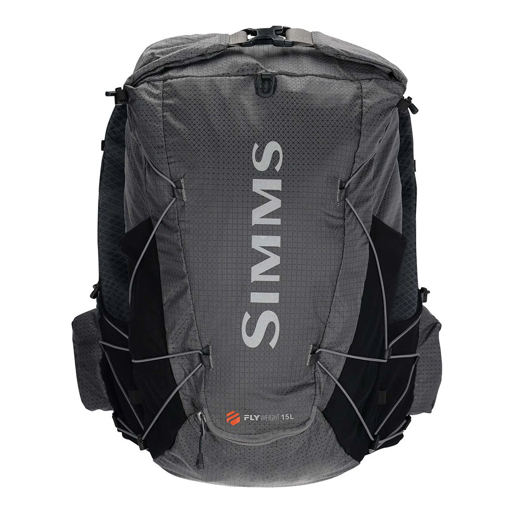 Simms Flyweight Vest Pack smoke back