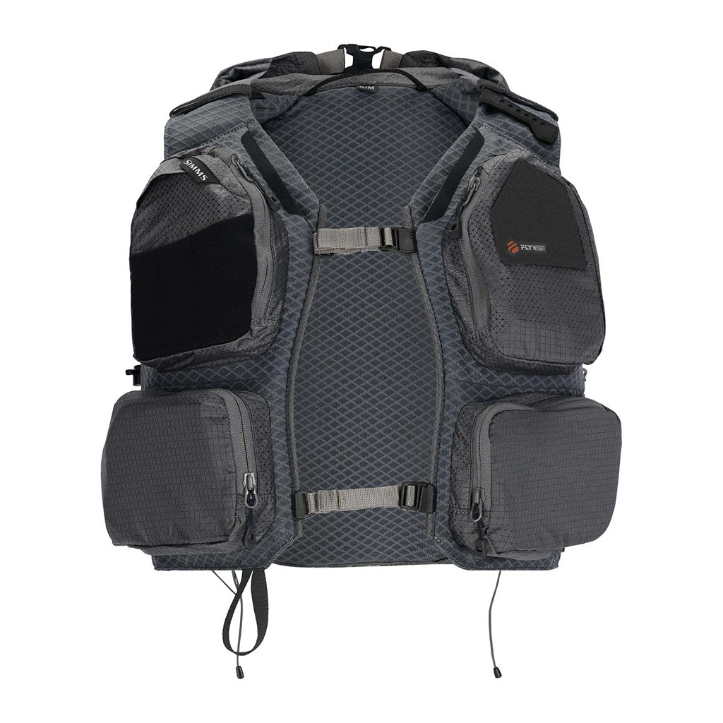 Simms Flyweight Vest Pack smoke hero