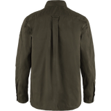 Fjallraven Men's Singi Long Sleeve Overshirt Dark Olive