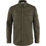 Fjallraven Men's Singi Trekking Long Sleeve Shirt Dar Olive Hero